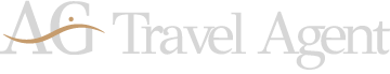 Isologotype of AG Travel Agent