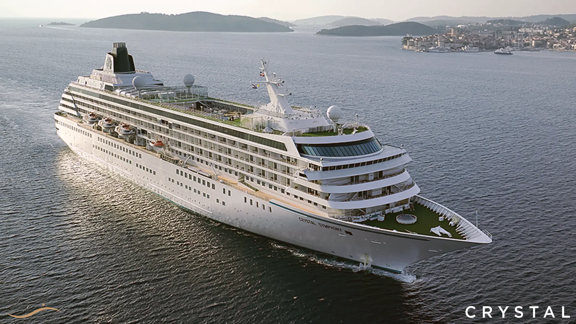Crystal Symphony - Aerial - AG Travel Agent